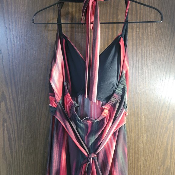 Maurices Striped Max Dress Plus Size 1 - Picture 3 of 8